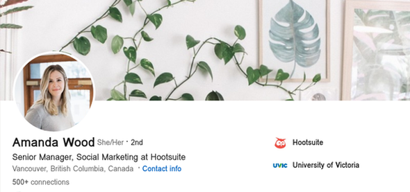 Amanda Wood LinkedIn Profile
