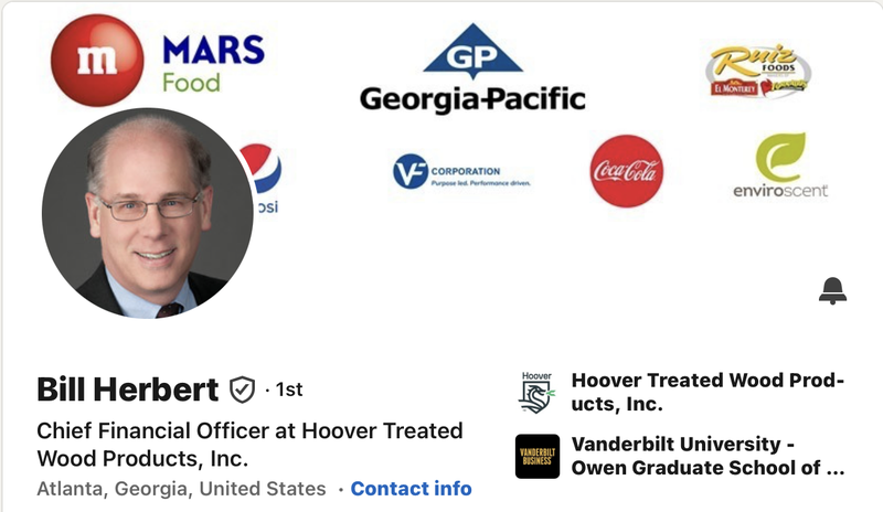 Bill Herbert LinkedIn Profile