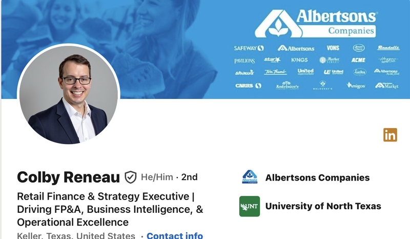 Colby Reneau LinkedIn Profile